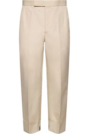 Thom Browne Cotton Blend Backstrap Pants
