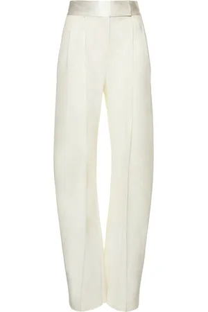 The Attico Gary Stretch Gabardine Wide Pants