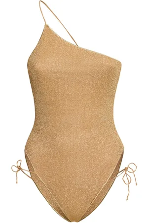 Oseree Lumiere Lurex One Piece Swimsuit