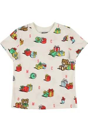 Moschino Printed Cotton Jersey T-shirt
