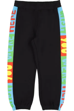 Stella McCartney Logo Printed Organic Cotton Sweatpants