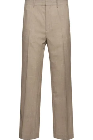 Ami Straight Fit Wool Pants