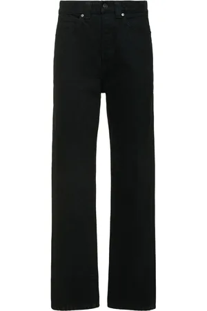 Khaite Corben High Rise Straight Jeans