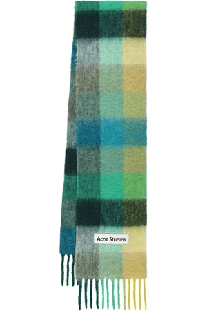 Acne Studios Alpaca Blend Logo Scarf