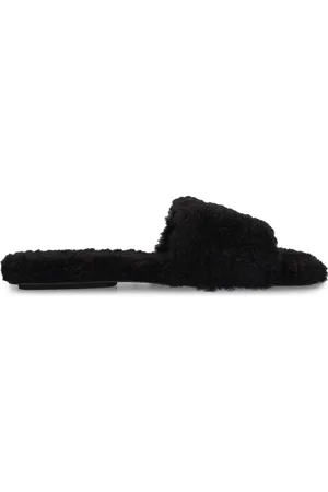 Marc Jacobs The J Marc Faux Teddy Sandals