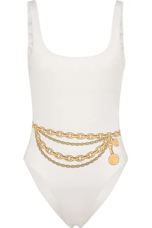 VERSACE Foulard Print One Piece Swimsuit