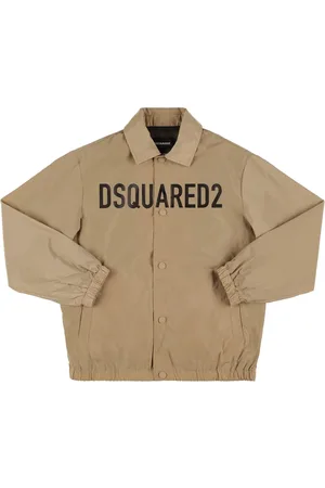Dsquared2 Printed Logo Nylon Jacket