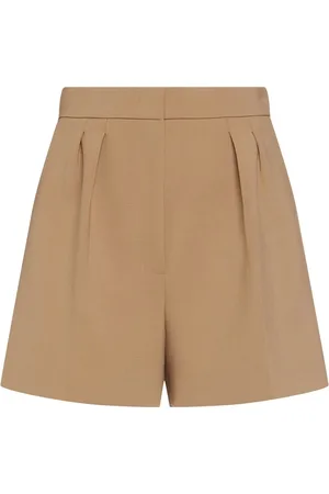 Max Mara Zic Wool Blend Shorts
