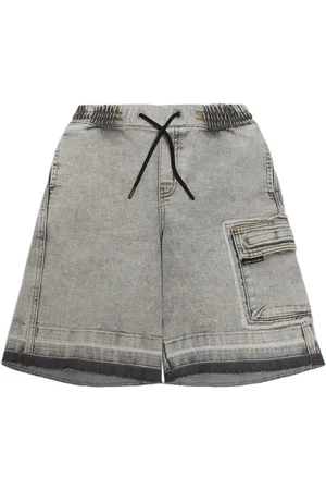 Marc Jacobs Cotton Blend Denim Cargo Shorts