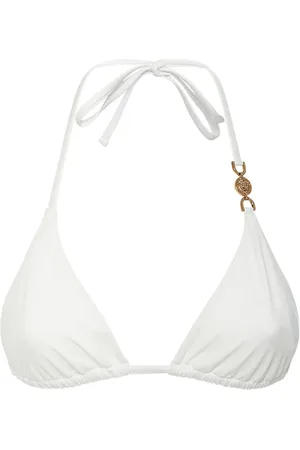 VERSACE Medusa Lycra Triangle Bikini Top