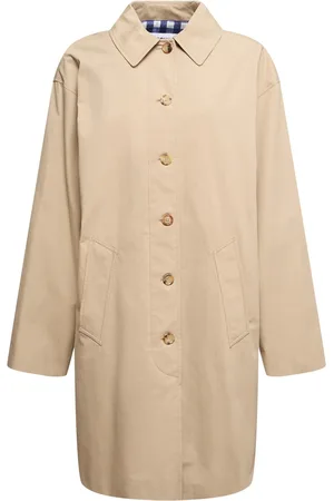 Moschino Reversible Printed Nylon Trench Coat