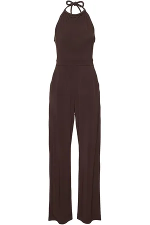 Max Mara Parsec Viscose Blend Crepe Jumpsuit