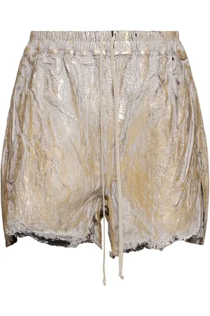 Rick Owens Boxers Denim Shorts