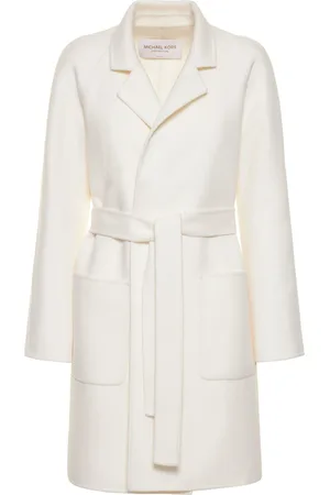 Michael Kors Wool Blend Belted Coat