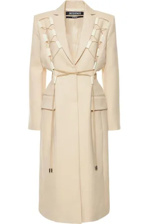 Jacquemus Le Manteau Lacciu Long Wool Coat
