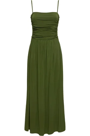 Max Mara Ghia Jersey Crepe Midi Dress