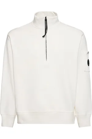 C.P. Company Diagonal Fleece Half Zip Sweatshirt