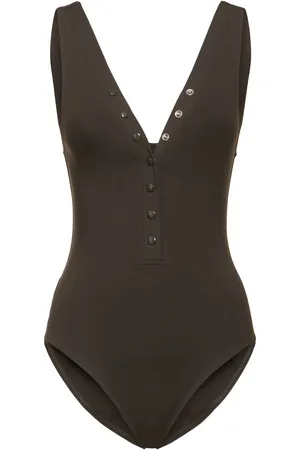 ERES Icone One Piece V-neck Swimsuit