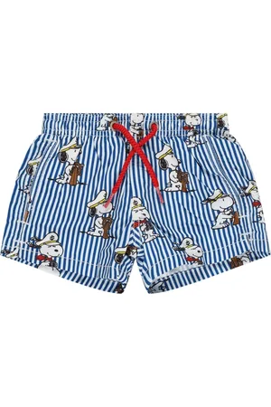 MC2 SAINT BARTH Snoopy Print Nylon Swim Shorts