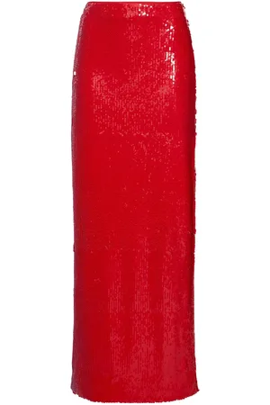 Msgm Sequined Maxi Skirt