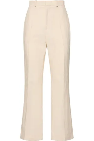 BITE Credo Cotton & Linen Cropped Pants