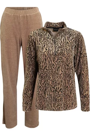 Brandtex Dame Loungewear - Mønster Lounge Set Nattøy