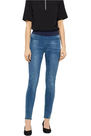 Freequent Dame, Jeans, Blå, S