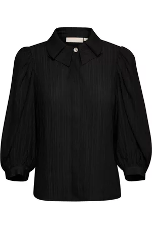Karen by Simonsen Dame, Bluser & Skjorter, Svart, XS