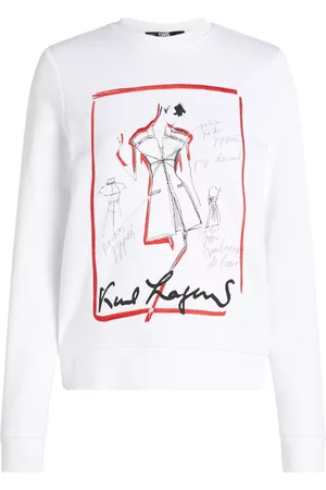 Karl Lagerfeld Dame Sweatshirts - Karl Series SweatShirt