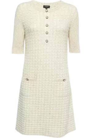 CHANEL Dame Strikkede kjoler - Pre-owned strikket Chanel-kjole