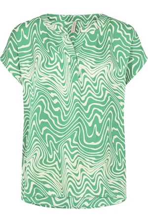 soyaconcept Dame, Bluser & Skjorter, Grønn, XL