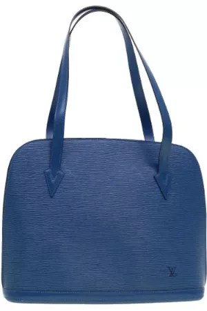 LOUIS VUITTON Dame Vesker - Pre-owned Blått skinn Louis Vuitton Lussac