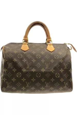 LOUIS VUITTON Dame Vesker - Pre-owned Brunt lerret Louis Vuitton Speedy