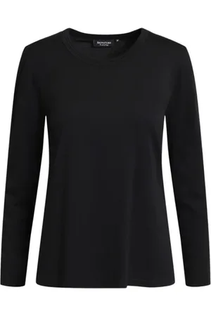 Signature Dame, Topper, Svart, L