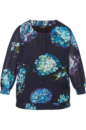 Signature Dame, Bluser & Skjorter, Blå, L