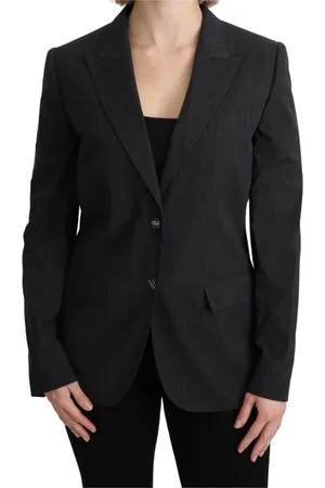 Dolce & Gabbana Dame, Jakker, Grå, M