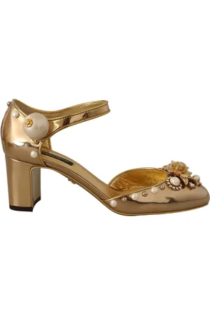 Dolce & Gabbana Dame, Sko, Gul, 37 EU