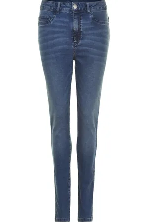 In Front Dame, Jeans, Blå, L