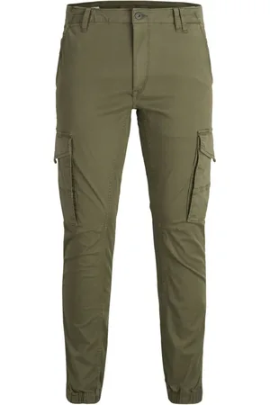 JACK & JONES Herre, Bukser, Grønn, W32 L32