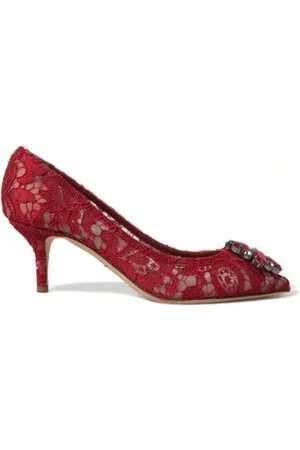 Dolce & Gabbana Dame, Sko, Rød, 36 EU