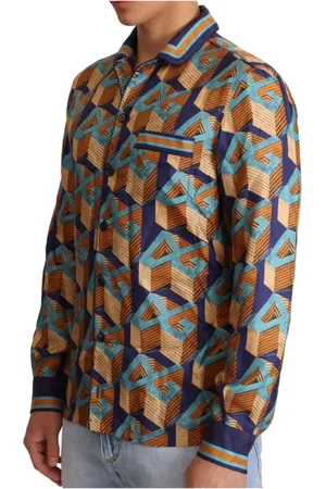 Dolce & Gabbana Herre, Skjorter, Flerfarget, S
