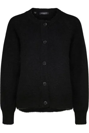 SELECTED Dame, Strikkevarer, Svart, XS