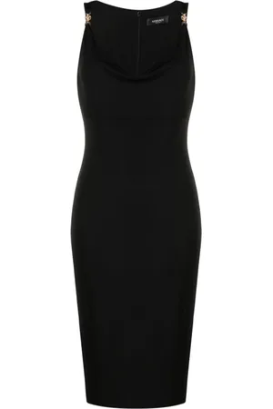 VERSACE Dame, Kjoler, Svart, S