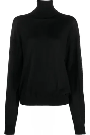 Saint Laurent Dame, Strikkevarer, Svart, M