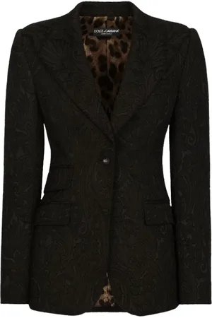 Dolce & Gabbana Dame, Jakker, Svart, S