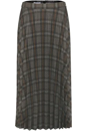 Cinque Dame, Skjørt, Grå, M
