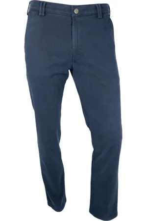 Meyer Herre, Bukser, Blå, 3XL