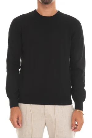 Gran Sasso Herre, Strikkevarer, Svart, 2XL
