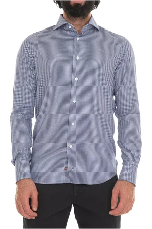 Carrel Herre, Skjorter, Blå, 2XL