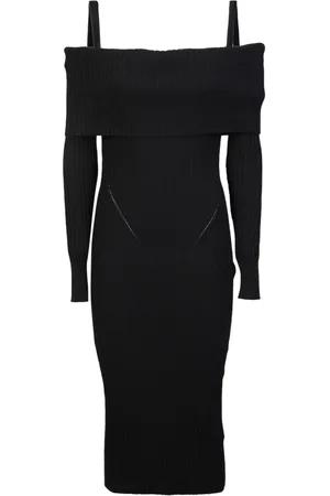 ANDREA ADAMO Dame, Kjoler, Svart, M